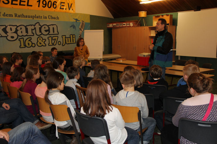 Unser Bürgermeister in der KGS Scherpenseel