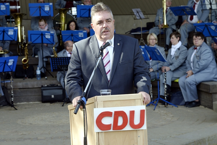 Der Festredner Bernd Krückel Foto: Toni Stumpf