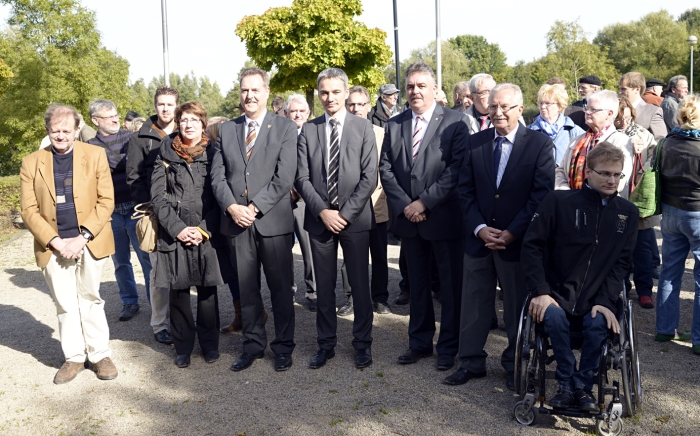 Gastgeber und politische Gäste Foto: Toni Stumpf