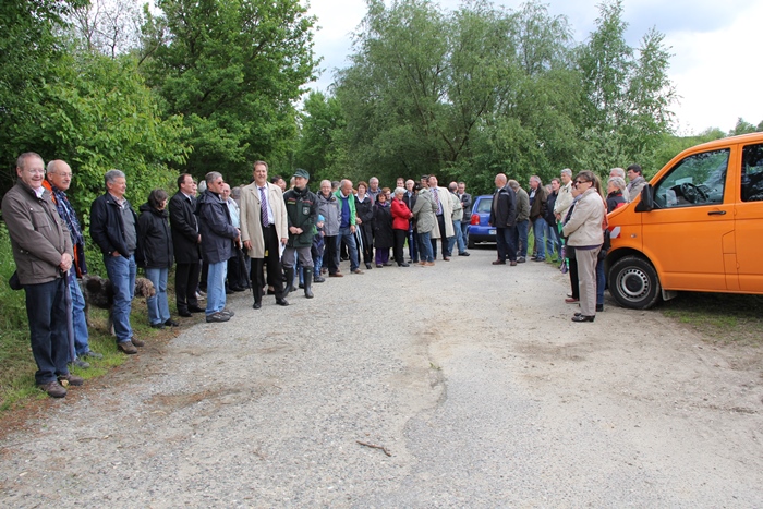 Bürgermeister Wolfgang Jungnitsch (CDU) freute sich über die große Resonanz bei der Eröffnung