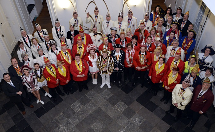 Karnevalisten in Vorfreude Foto: Toni Stumpf