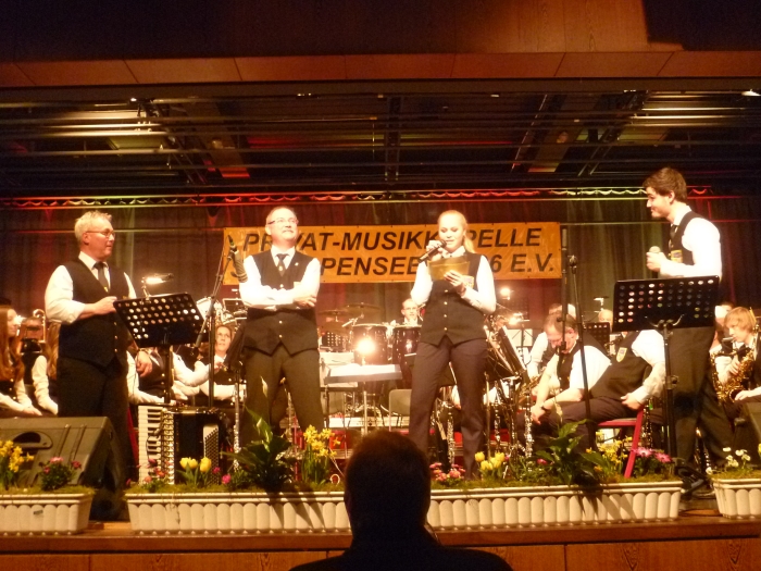 Norbert Preuth - Günter Preuth - Clarisssa Engels - Thomas Preuth Foto: Walter Junker