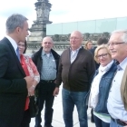 Geprächsrunde auf dem Dach des Reichstages